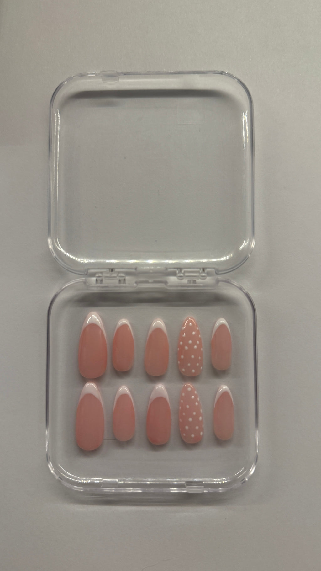 Press on nails french- point