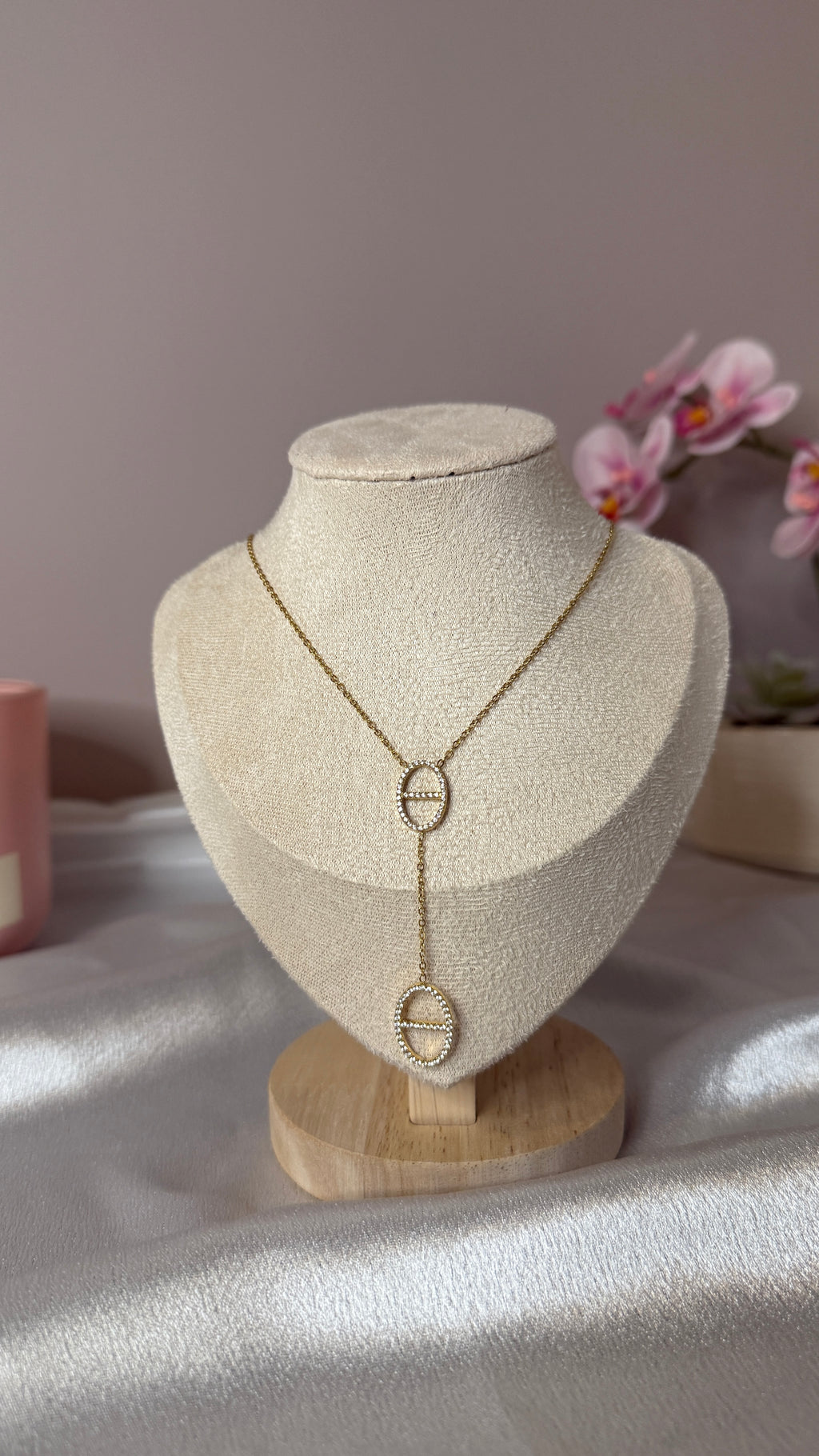 Collier Oria doré
