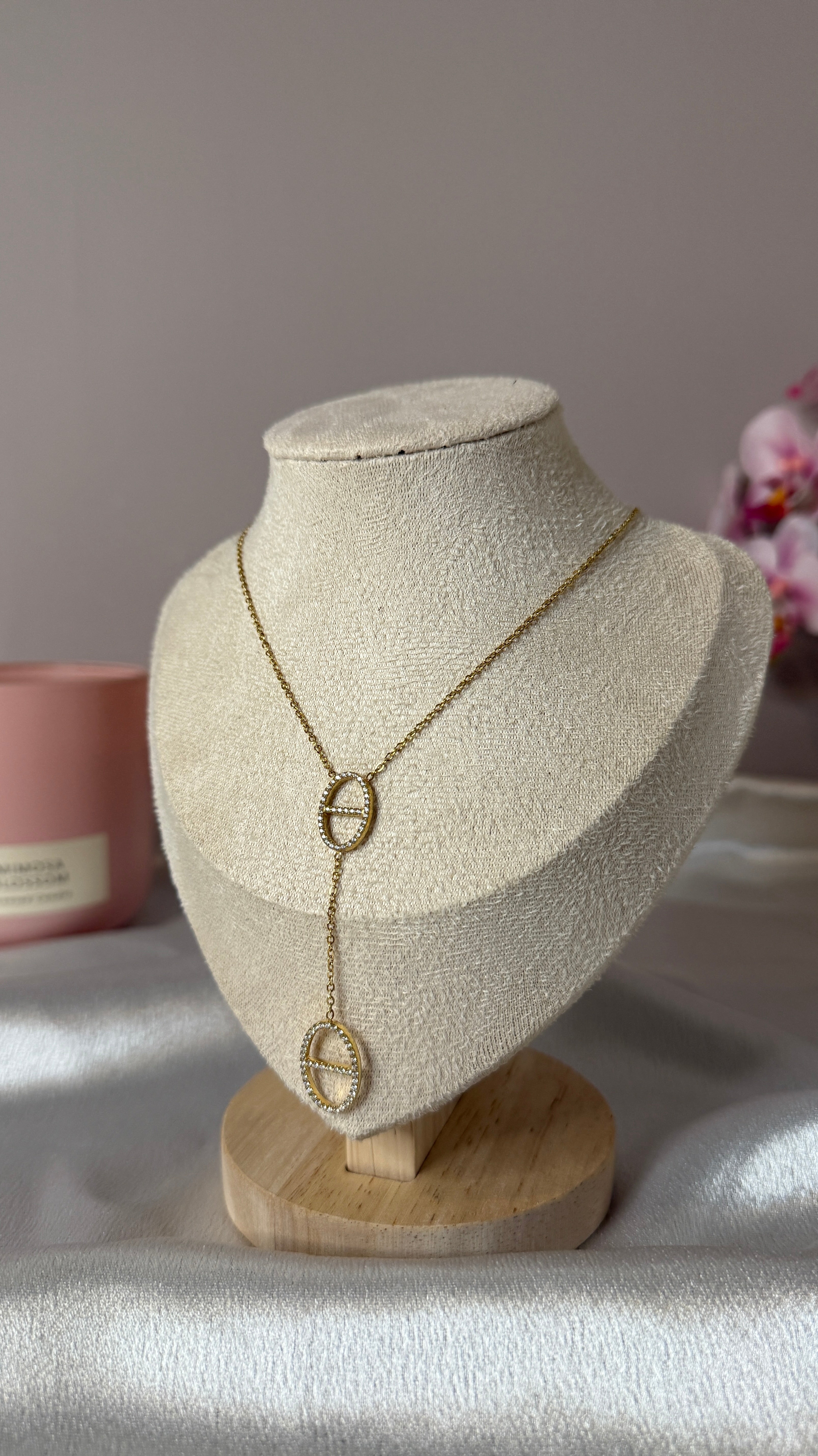 Collier Oria doré