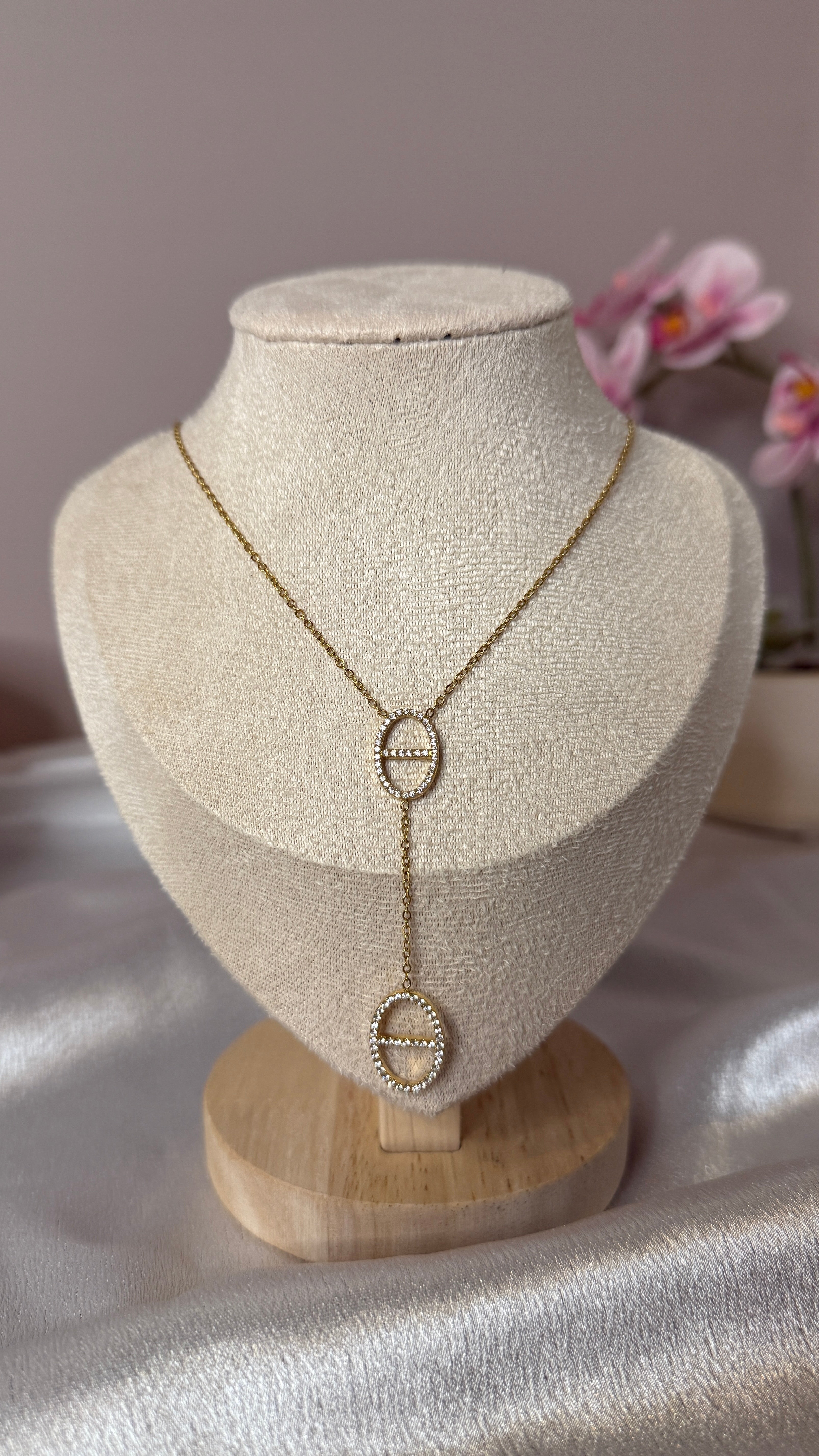 Collier Oria doré