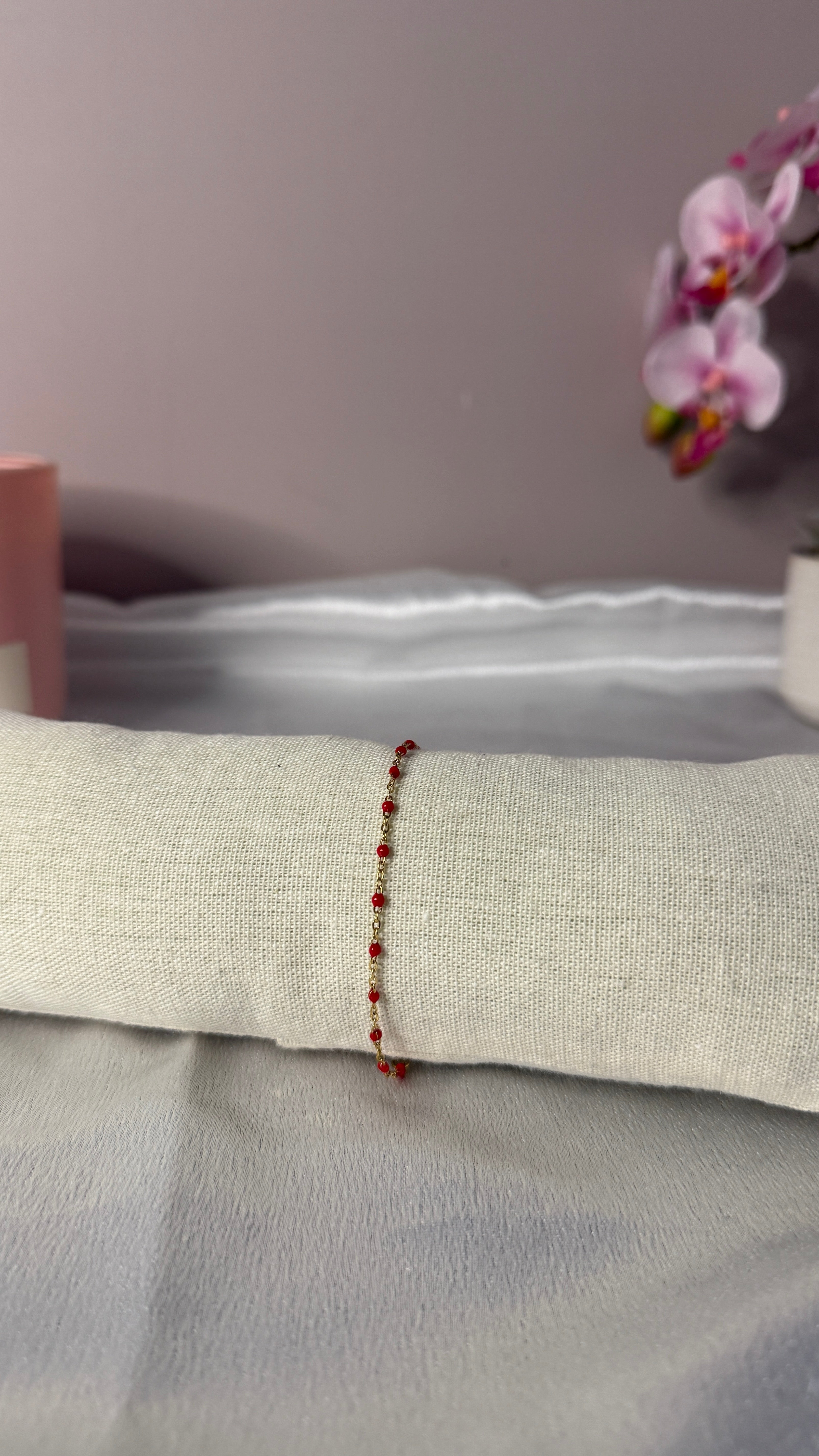 Bracelet Maloé rouge