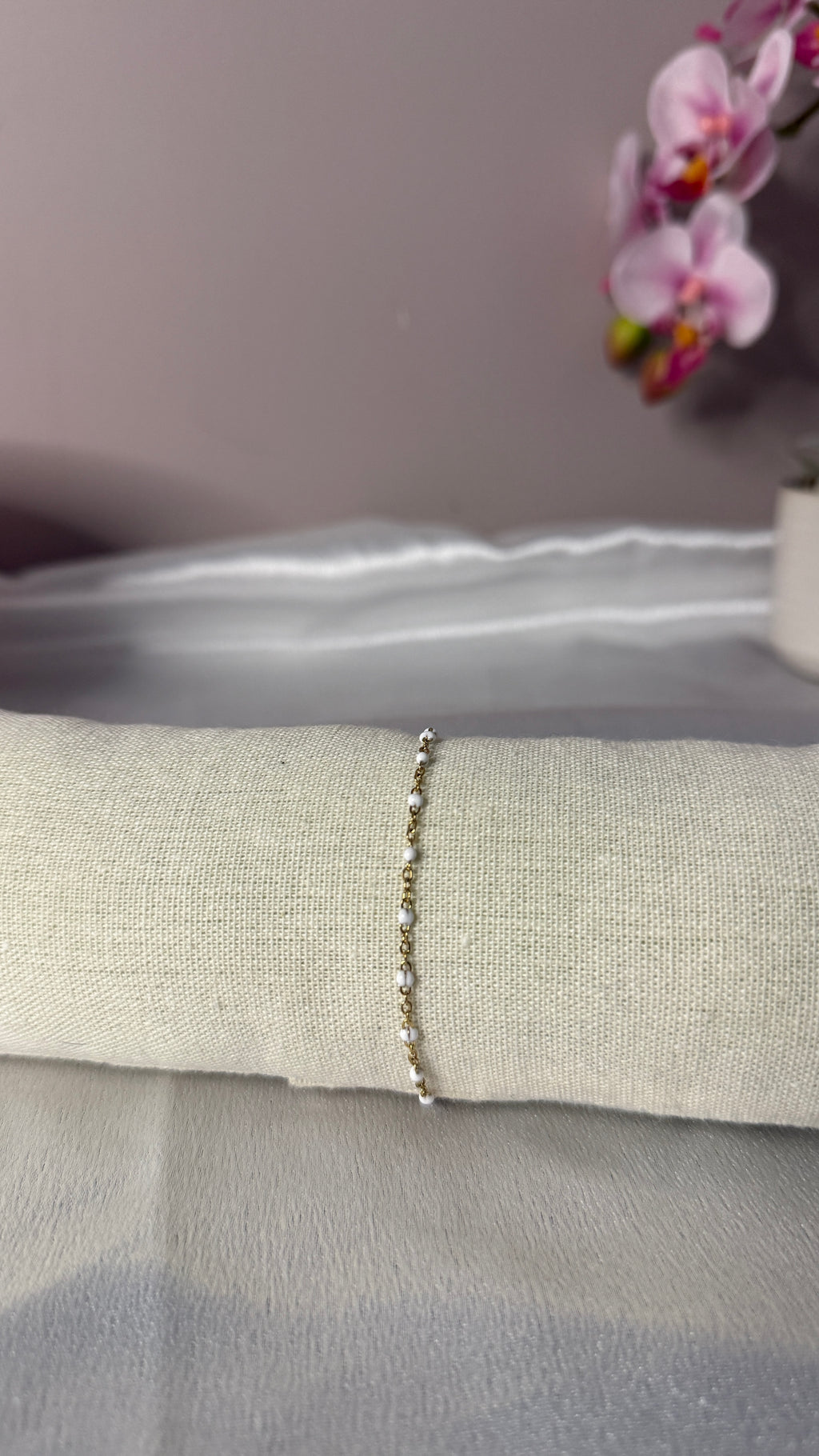Bracelet Maloé blanc