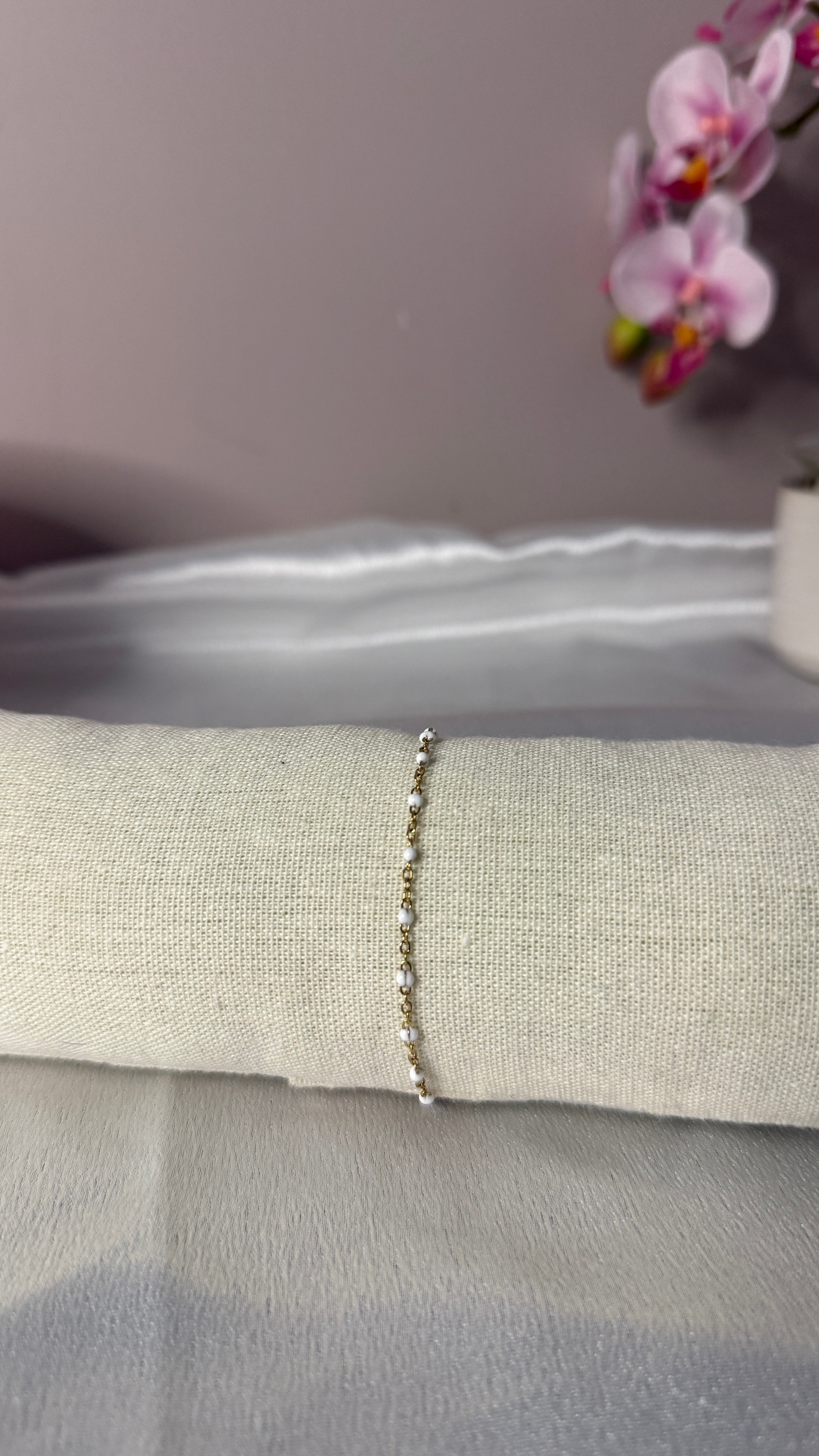 Bracelet Maloé blanc