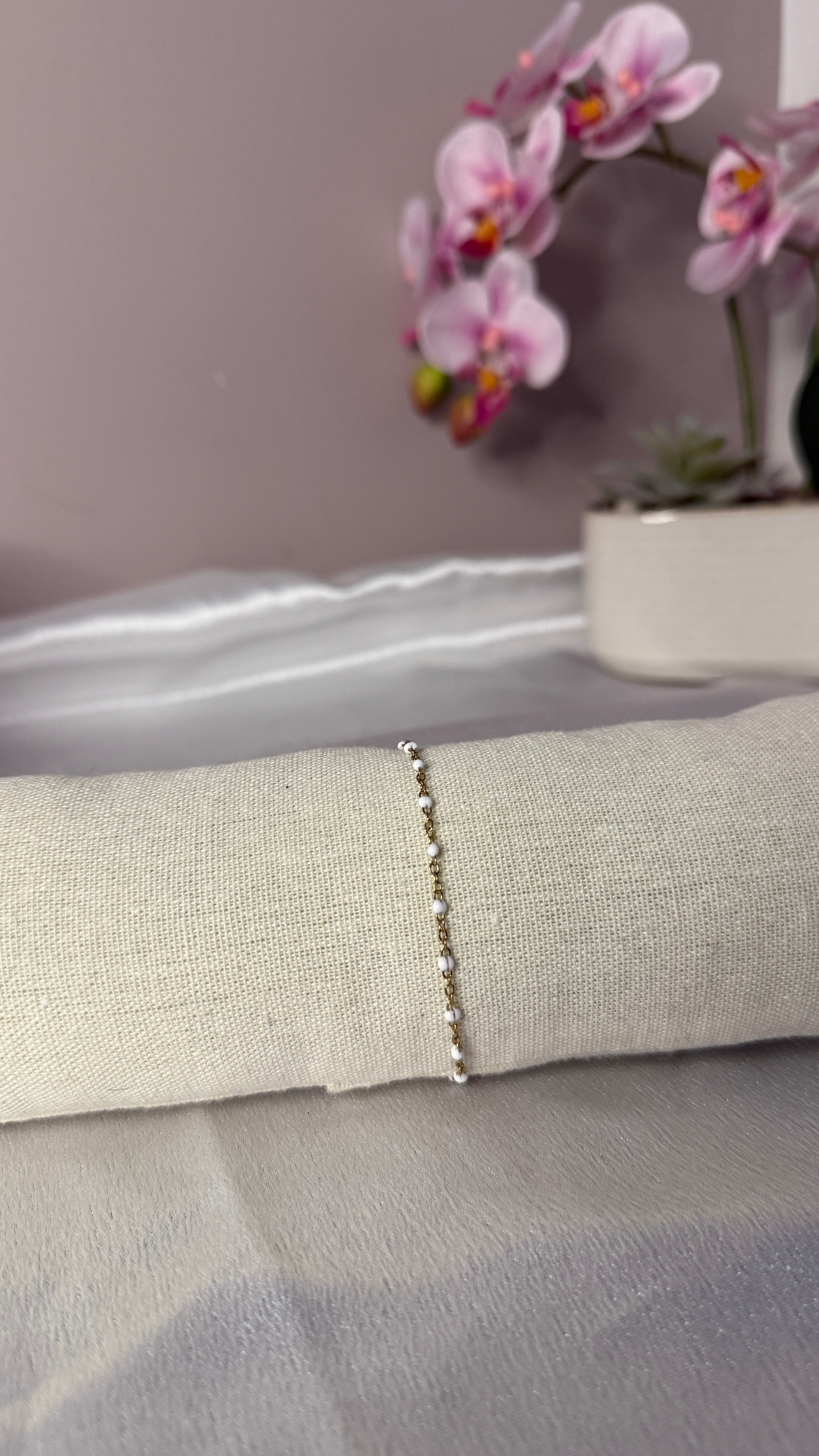 Bracelet Maloé blanc