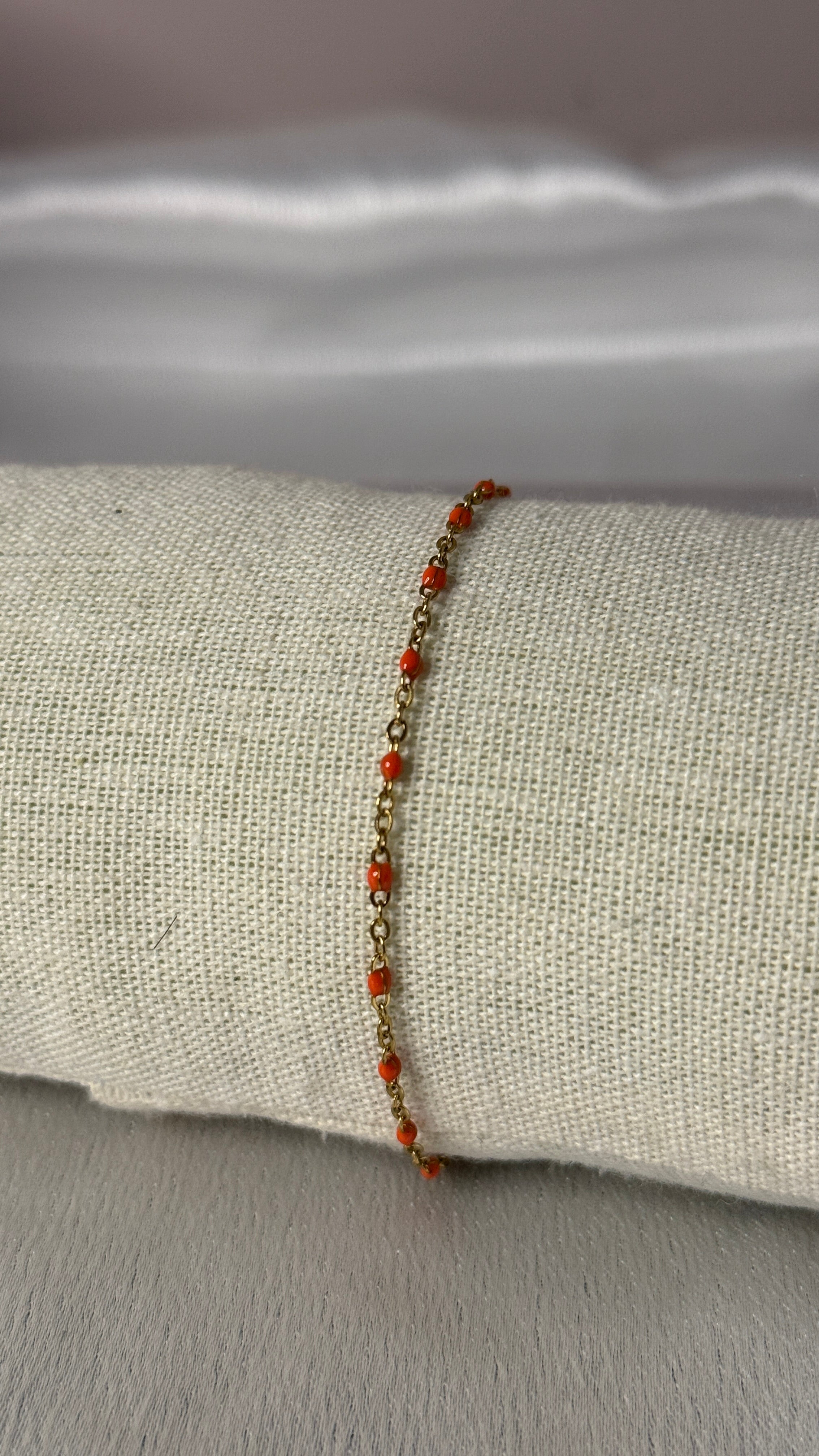 Bracelet Maloé orange