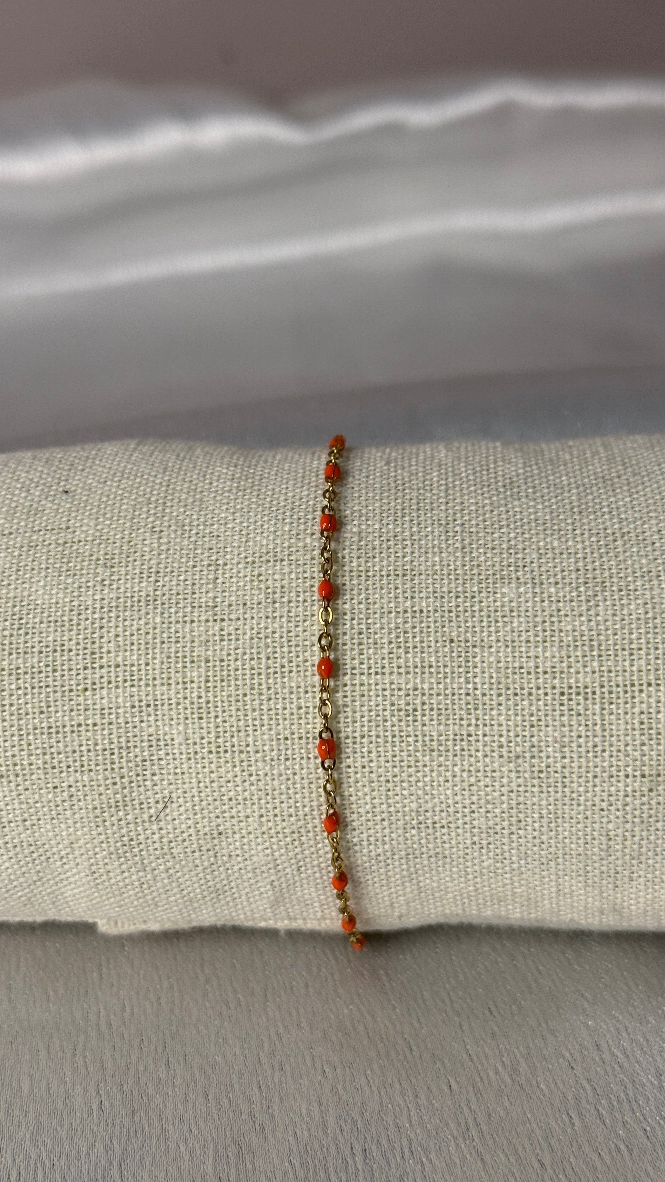 Bracelet Maloé orange