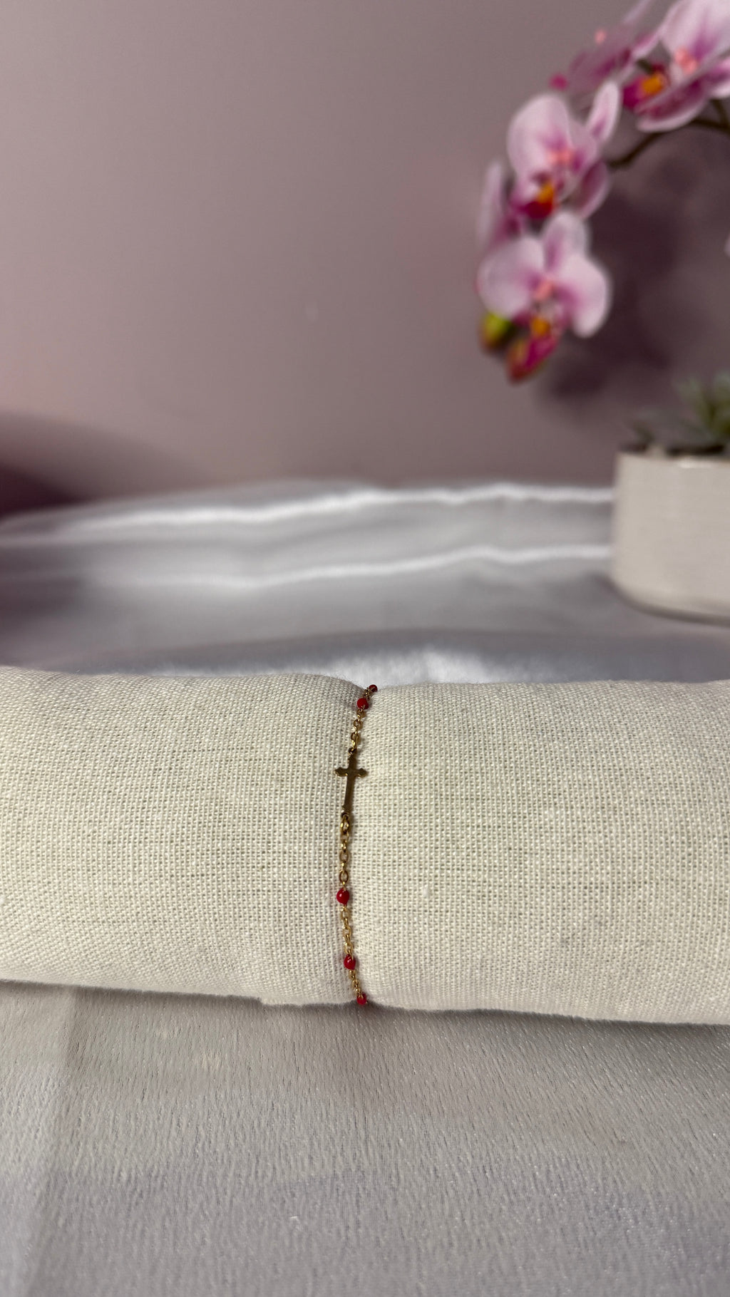 Bracelet Lya rouge