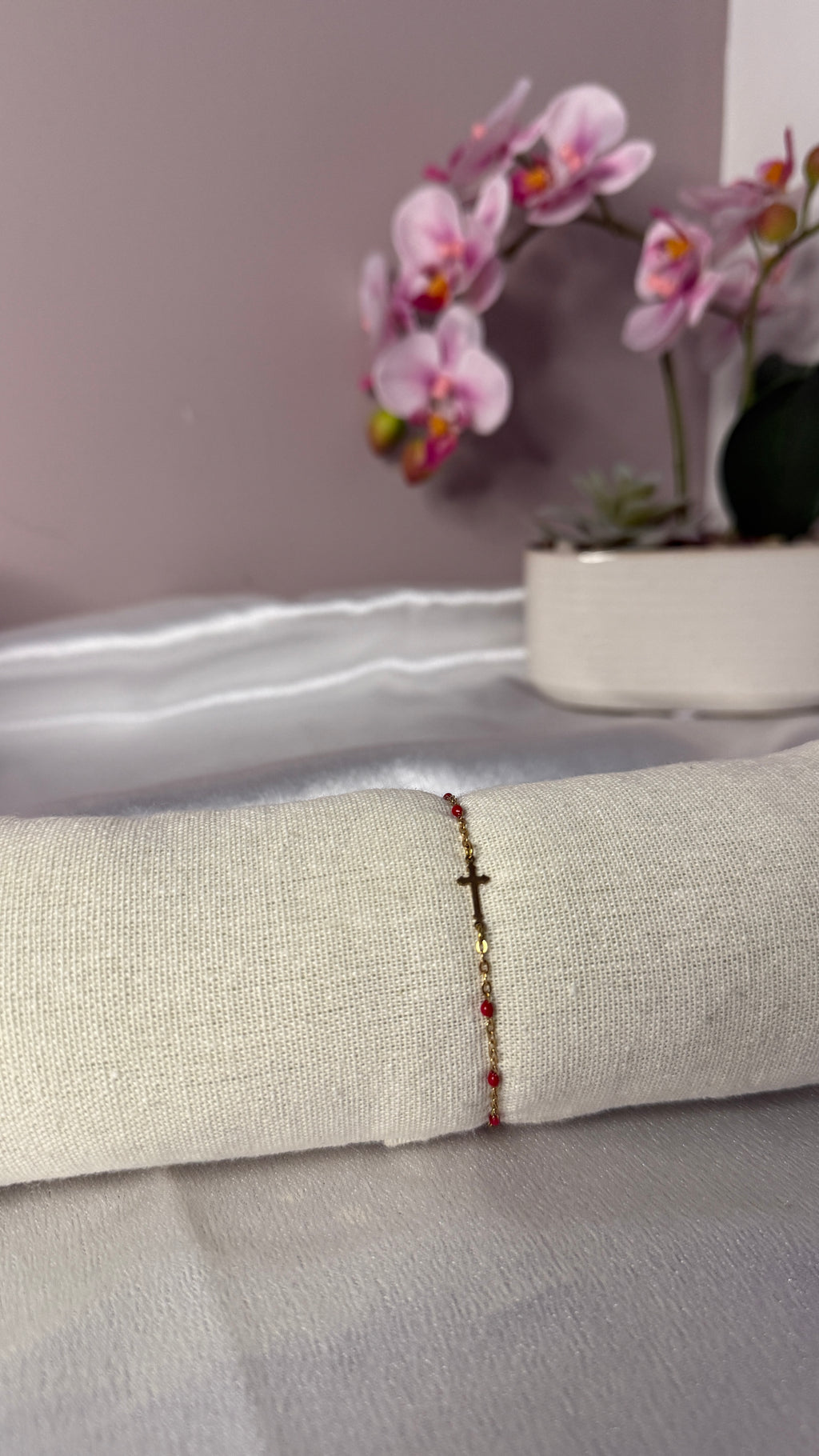 Bracelet Lya rouge