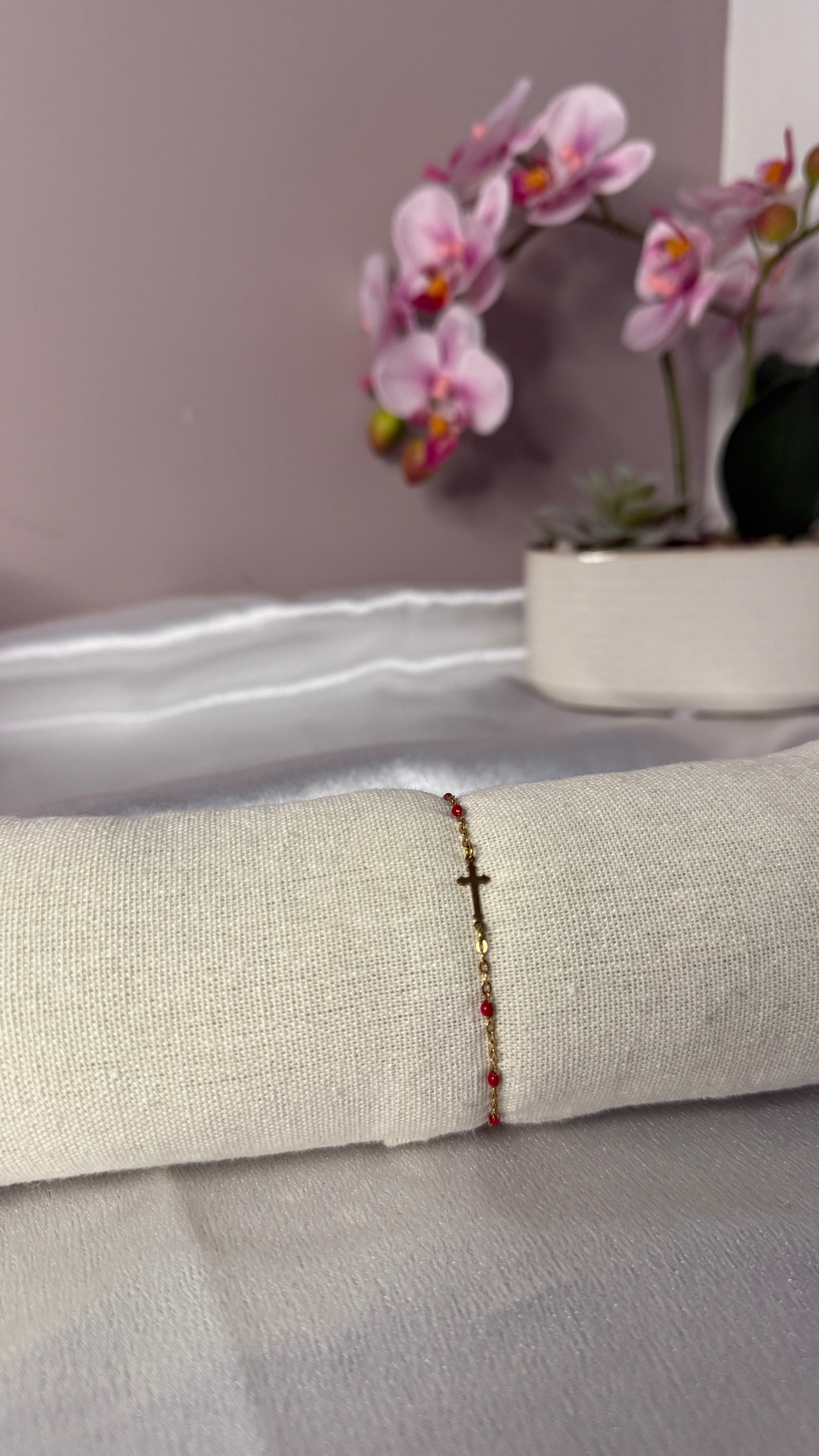 Bracelet Lya rouge