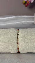 Bracelet Lya rouge
