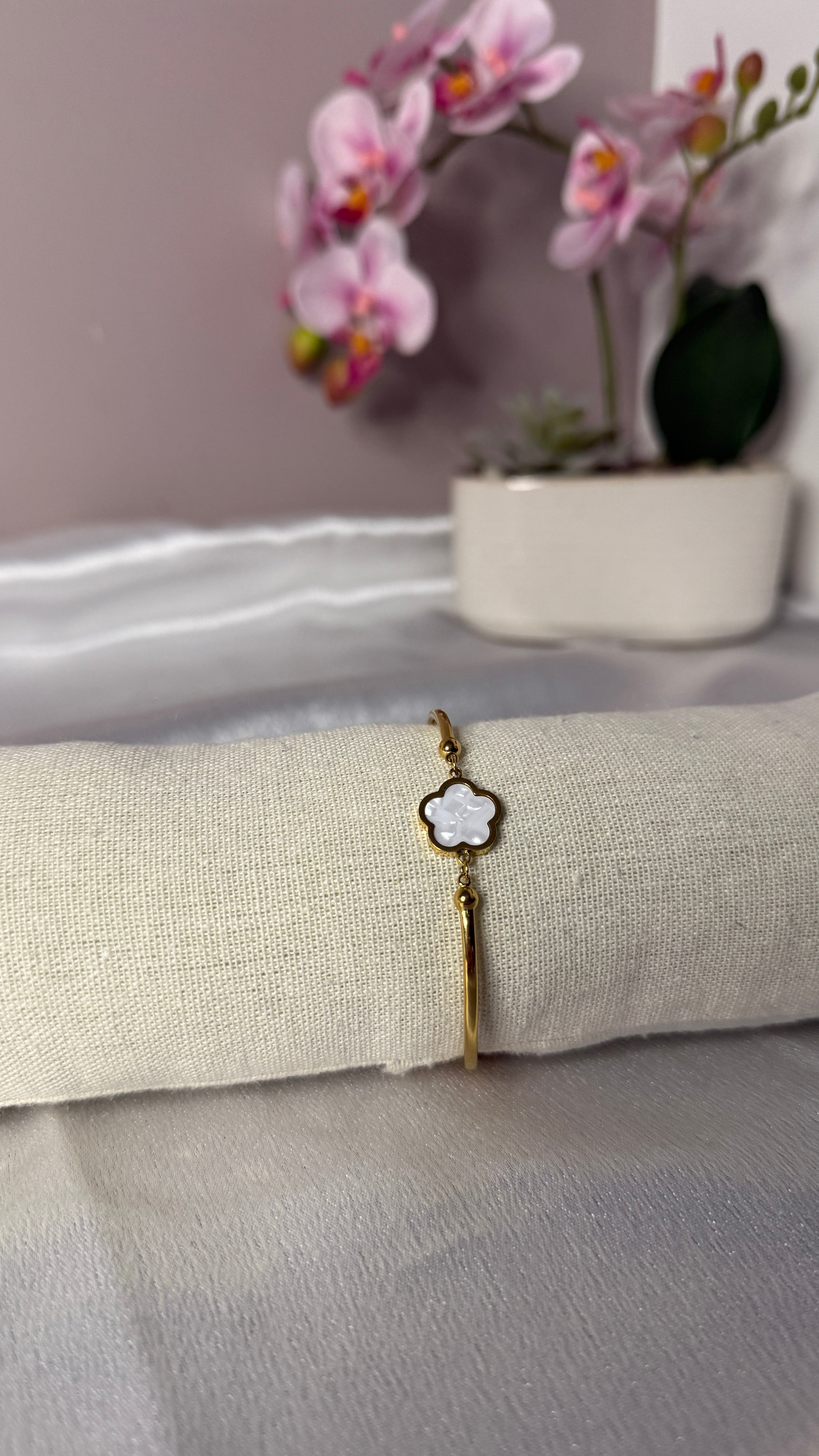 Bracelet Soanne blanc